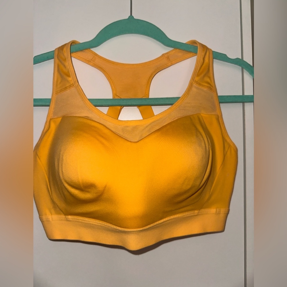 Gymshark Orange Sports Bra Size M